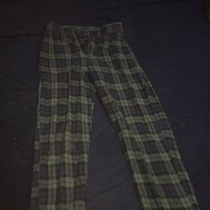 plaid pants